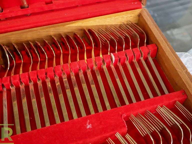 Nickel Bronze Silverware Set Roller Auctions