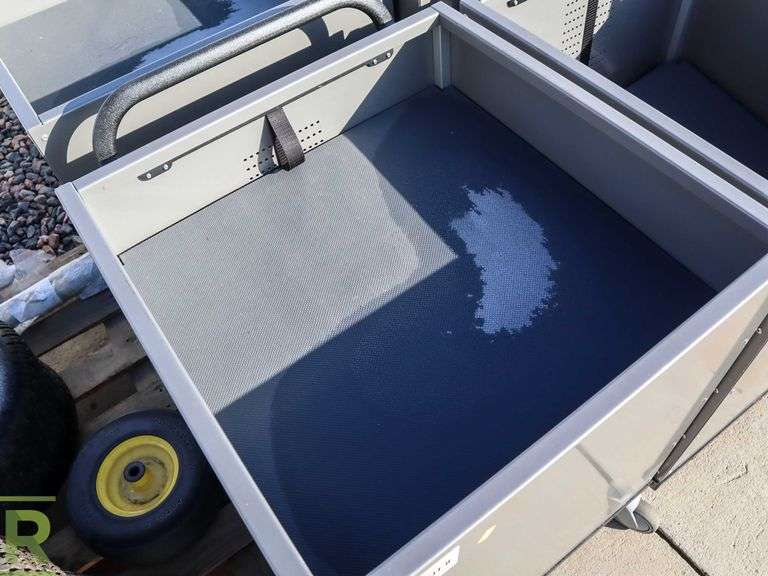 (2) Book Carts On Casters - Roller Auctions