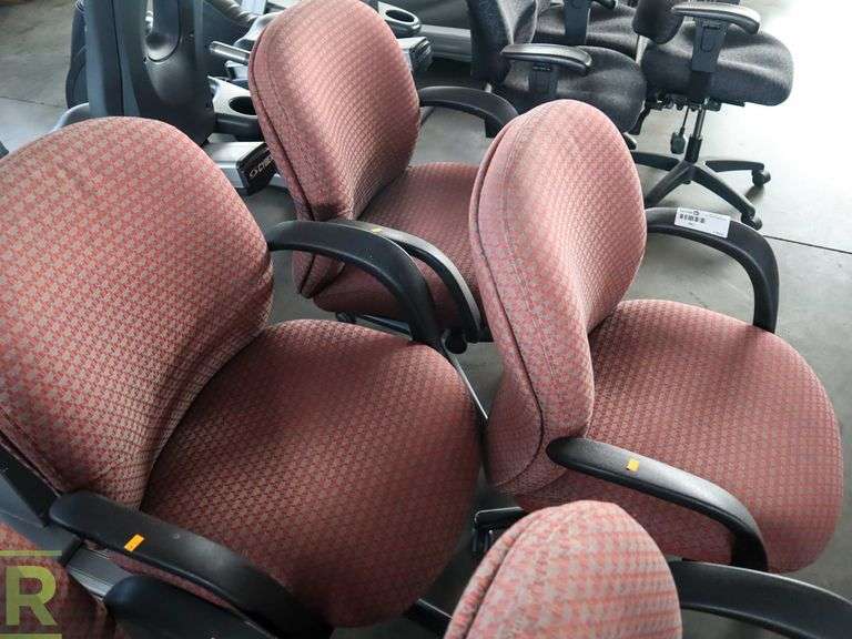 (5) Office Chairs - Roller Auctions