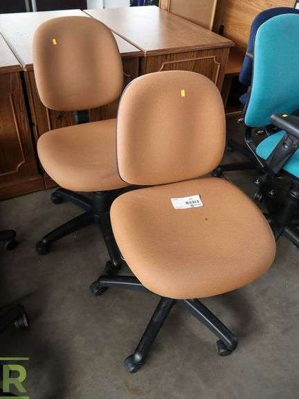 (2) Office Chairs - Roller Auctions