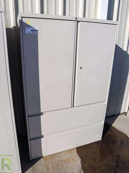 2-Door, 2-Drawer Cabinet - Roller Auctions