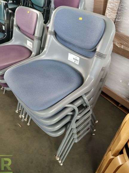 (4) Stacking Chairs - Roller Auctions