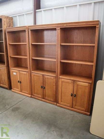 (3) Bookcases - Roller Auctions