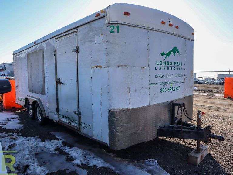 1999 Haulmark Utility T/A Enclosed Trailer - Roller Auctions