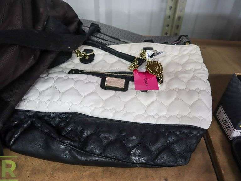 (4) Hand Bags, Calvin Klein, Guess, Mossimo, and Betsy Johnson - Roller Auctions