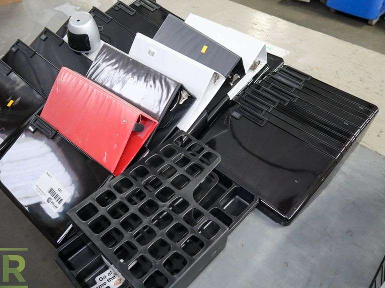 Stack of Office Supplies - Roller Auctions