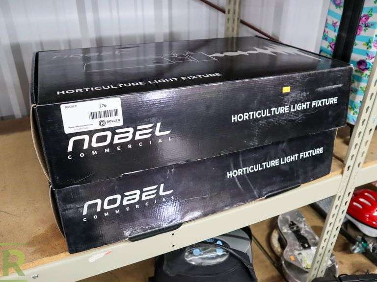 (2) Nobel Commercial Horticulture Light Fixtures - Roller Auctions