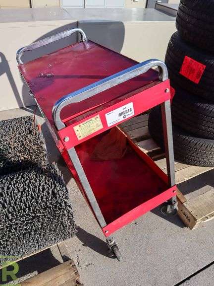 Rolling Tool Cart (Missing (1) Caster) - Roller Auctions