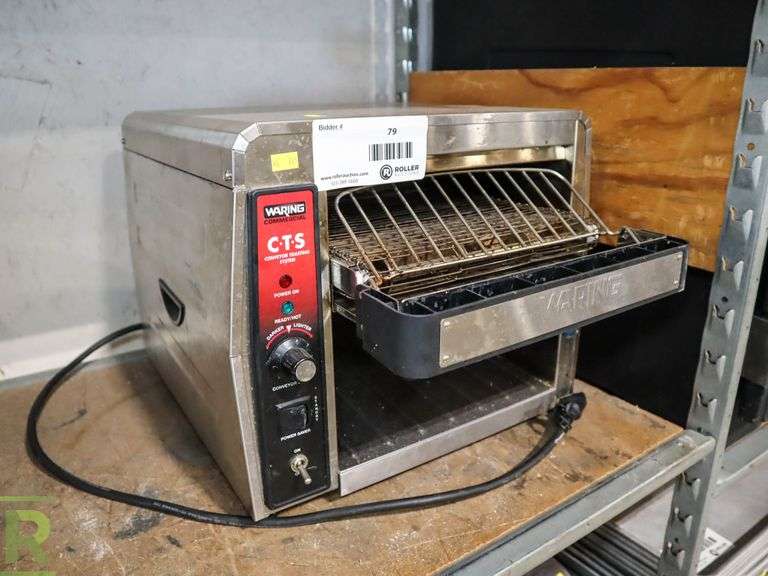Waring CTS1000 CTS Conveyor Toaster Roller Auctions
