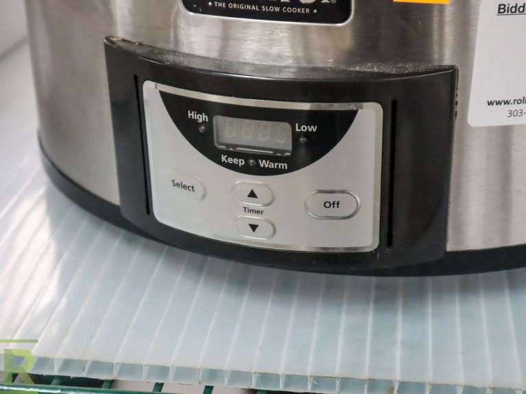 Crockpot SCCPVC609-SC Slow Cooker - Roller Auctions