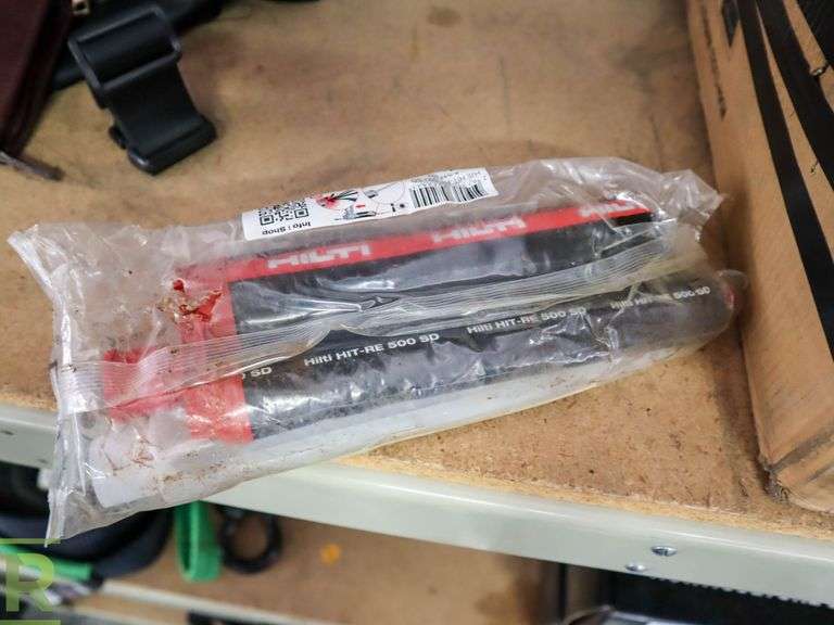 Box Of Hilti HIT-RE500-SD Epoxy - Roller Auctions
