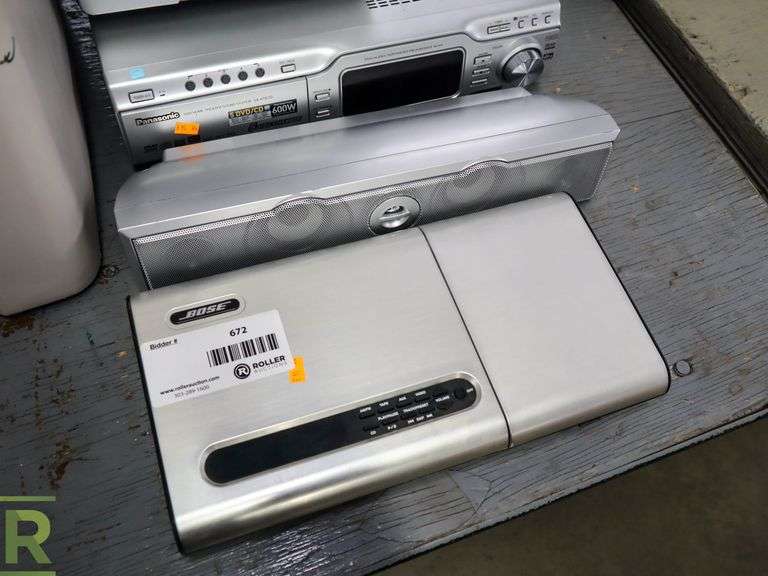 Panasonic SA-HT670 5.1 Home Theater Sound System and Bose Lifestyle Model 5 CD Player - Roller Auctions