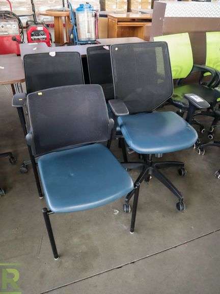 (3) Office and (1) Side Chair - Roller Auctions