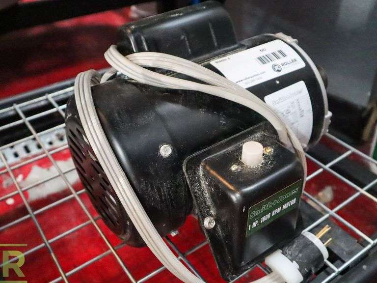 Smith and Jones Electric Motor, 1800 RPM, 115V, 1Hp Roller Auctions