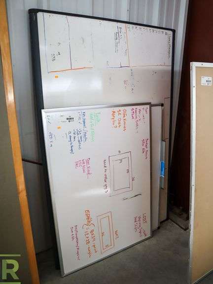 (3) Whiteboards - Roller Auctions