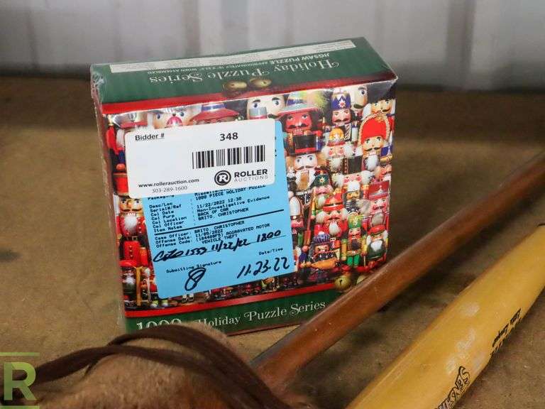 Puzzle, Baseball Bat and Toy Horse - Roller Auctions
