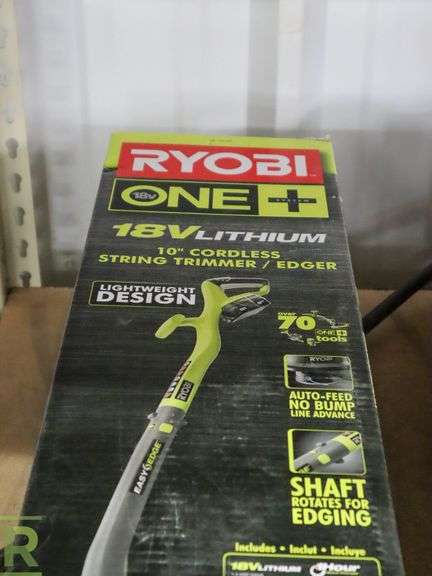 Ryobi P2030 10" Cordless String Trimmer / Edger - Roller Auctions