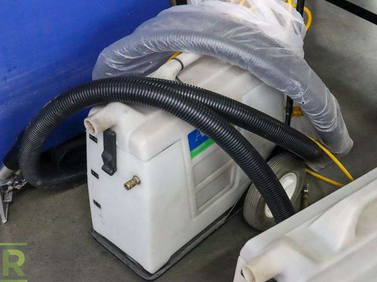 (2) Answer Castex Carpet Shampoo Systems With Hoses - Roller Auctions