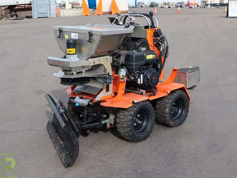 Snowrator Stand on Plow/ Salt Broadcaster - Roller Auctions