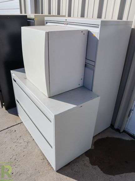 (5) File Cabinets - Roller Auctions