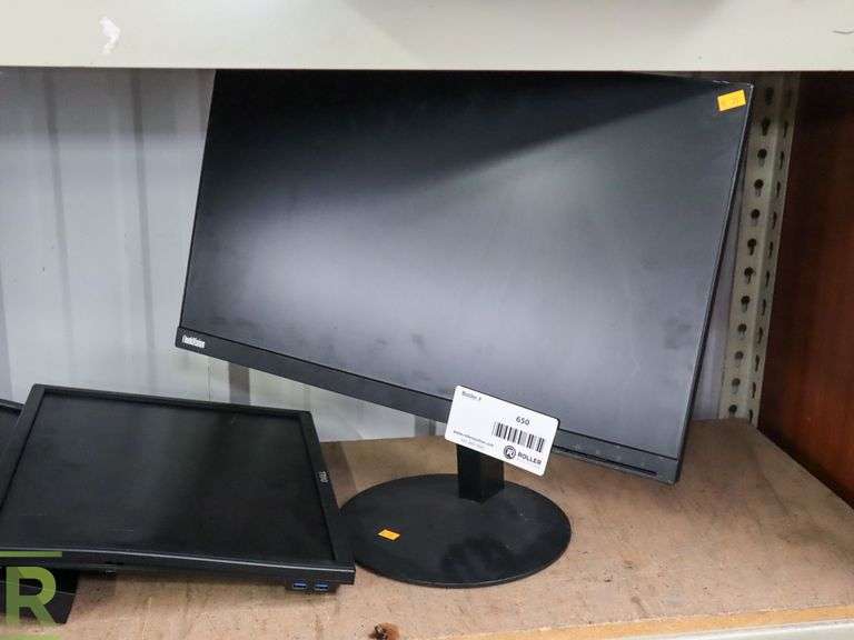 (9) Computer Monitors; Dell, Hp, Samsung - Roller Auctions