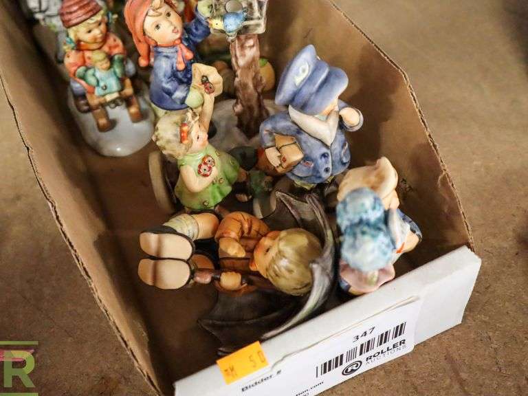 Tray of Goebel Figurines - Roller Auctions