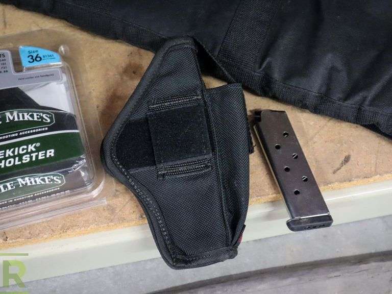 (2) Holsters And Rifle Case - Roller Auctions
