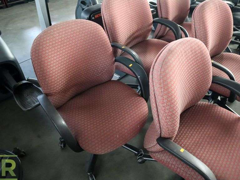 (5) Office Chairs - Roller Auctions