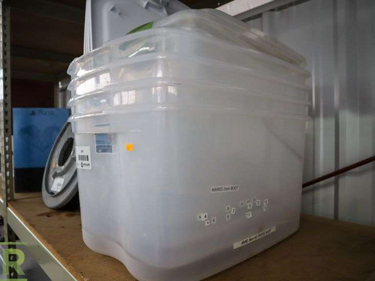 (6) Storage Totes With Lids - Roller Auctions