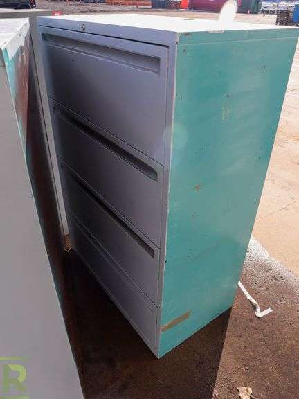 (2) Lateral File Cabinets - Roller Auctions