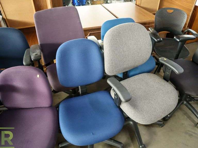 (9) Office Chairs - Roller Auctions