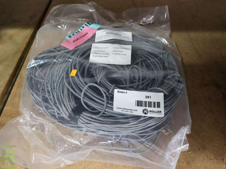 Bag of Telephone Wire - Roller Auctions