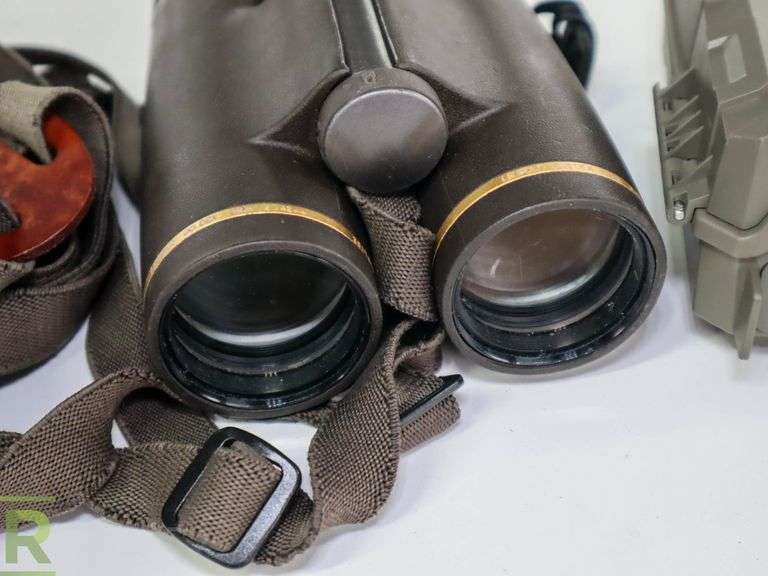 Leopold Golden Ring 6x42 Binoculars And Bushnell 24MP Trail Camera - Roller Auctions