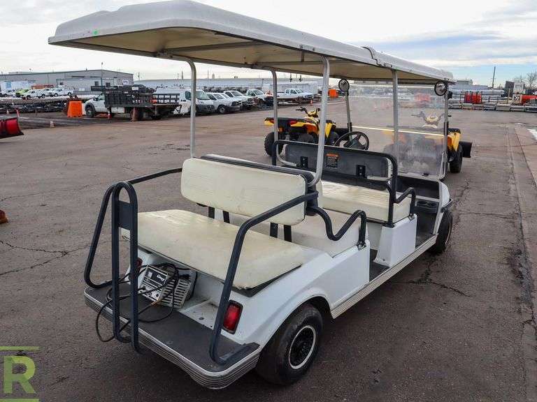 Club Car 6-Passenger Electric Golf Cart - Roller Auctions