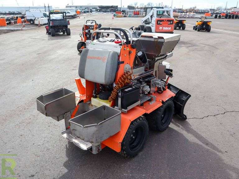 Snowrator Stand on Plow/ Salt Broadcaster - Roller Auctions