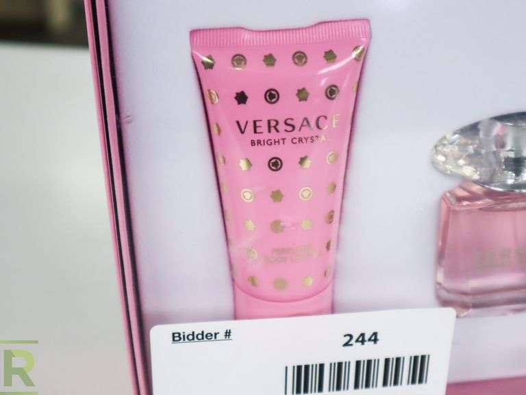 Versace Bright Crystal Lotion And Perfume Set - Roller Auctions