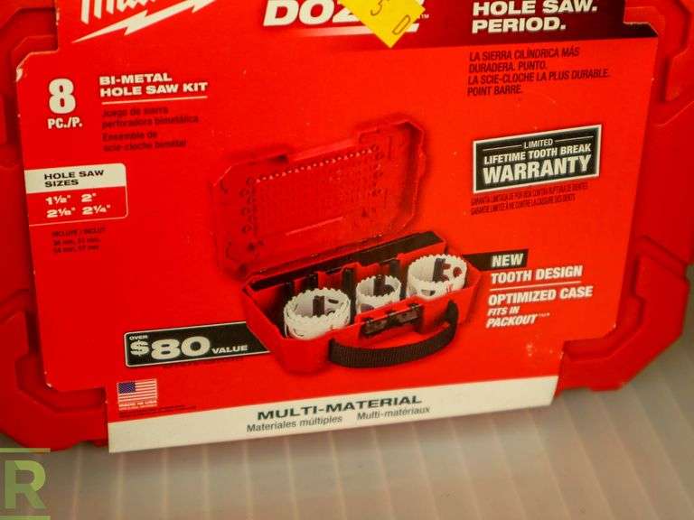 New Milwaukee 49-22-4019 Hole Dozer Hole Saw Kit - Roller Auctions