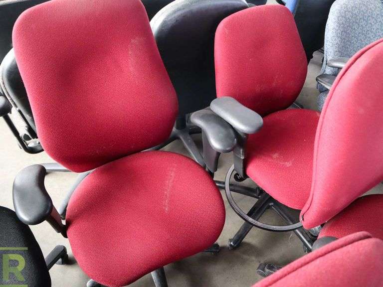(4) Office Chairs - Roller Auctions