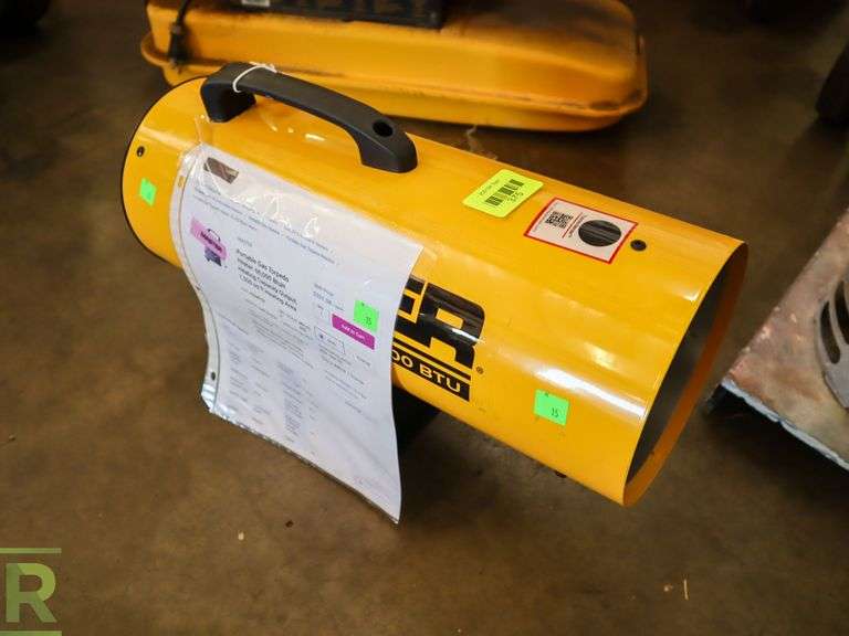 Master MH60VGFAA Propane Heater, 60,000BTU Roller Auctions