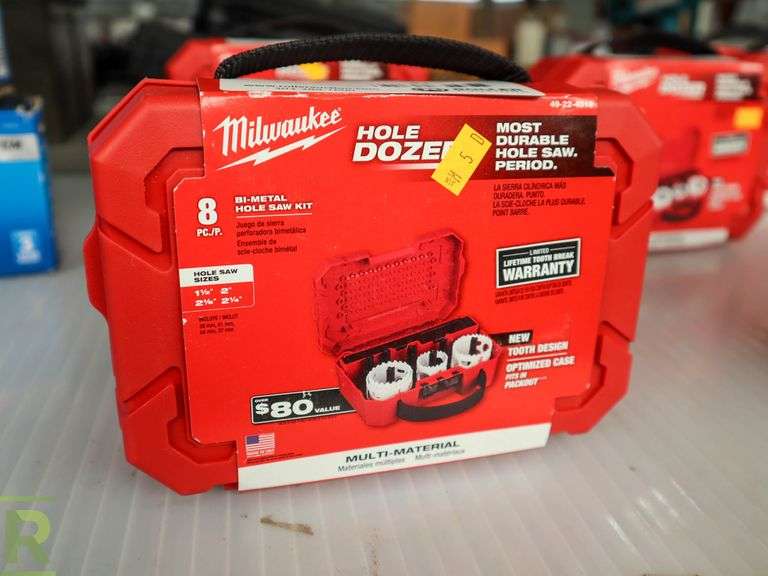 New Milwaukee 49-22-4019 Hole Dozer Hole Saw Kit - Roller Auctions