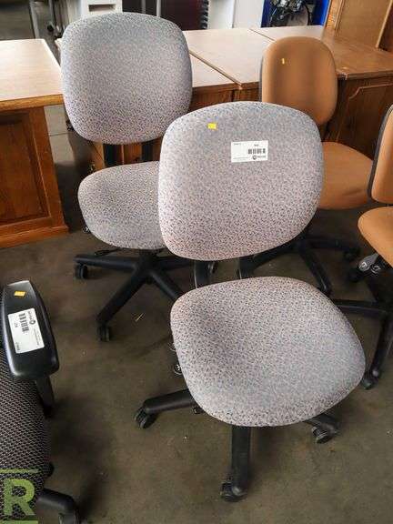 (2) Office Chairs - Roller Auctions