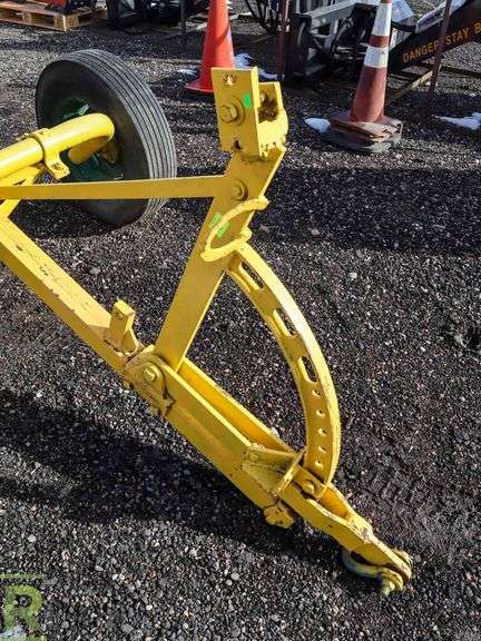 Pull Behind V Plow Tiller Attachment, Pintle Hitch - Roller Auctions