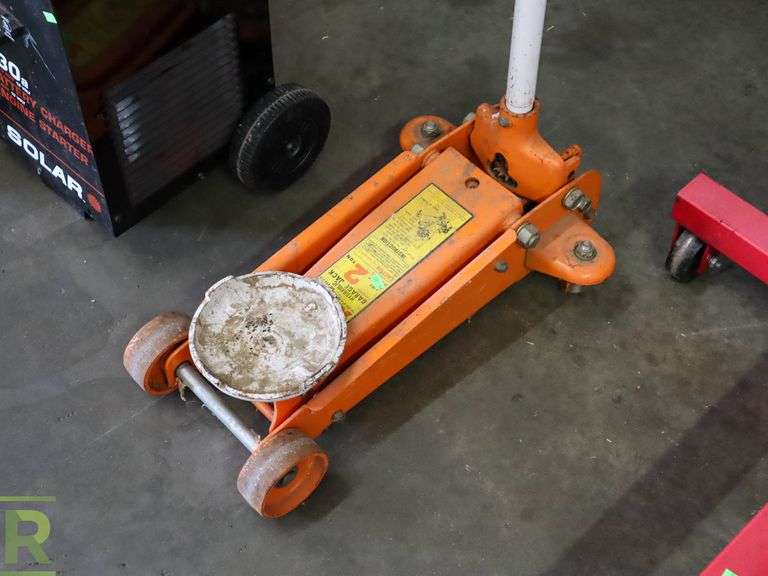 Alltrade 2Ton Hydraulic Floor Jack Roller Auctions