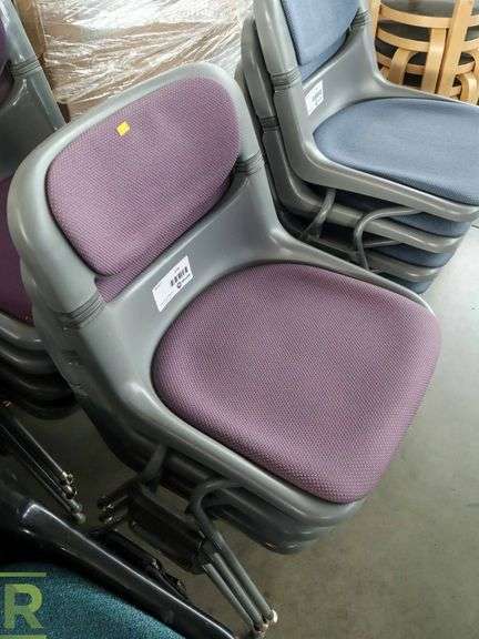 (7) Stacking Chairs - Roller Auctions