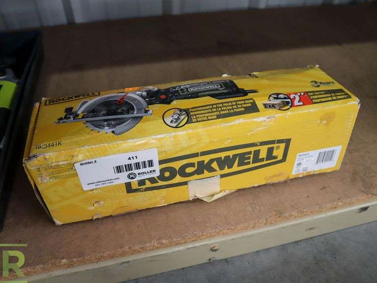 Rockwell RK3441K 4.5" Compact Circular Saw - Roller Auctions