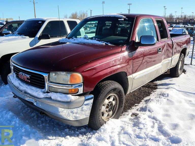 2000 GMC Sierra 1500 SL / SLE / SLT 4WD Roller Auctions