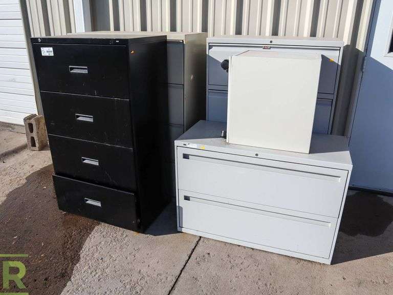 (5) File Cabinets - Roller Auctions