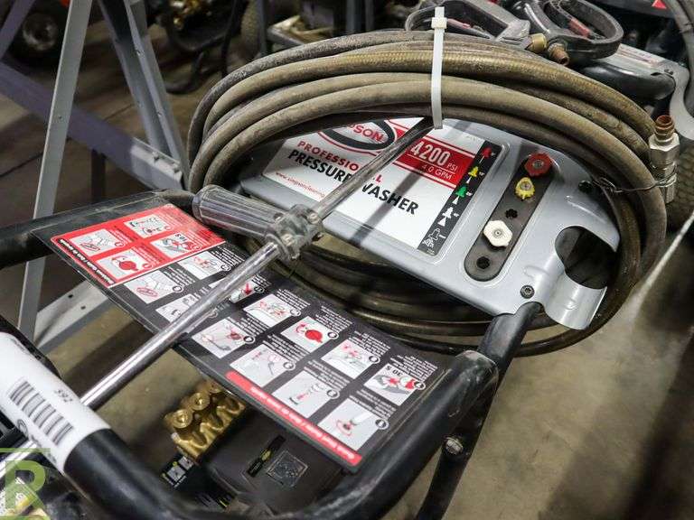 Simpson Pressure Washer, Honda Gas Engine Roller Auctions