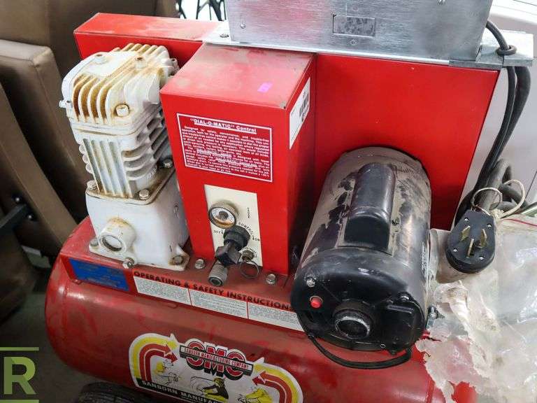 Sanborn Horizontal Air Compressor, Electric, 22Gallon, 3ph Roller