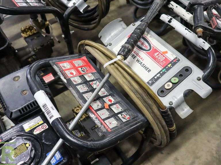 Simpson Pressure Washer, Honda Gas Engine Roller Auctions